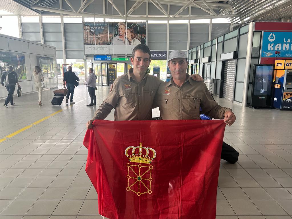 Los navarros Jes&uacute;s Gim&eacute;nez y David Villanueva, camino al Mundial en Bulgaria